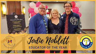  Jodie Noblett Receives CLE Educator of the Year Award